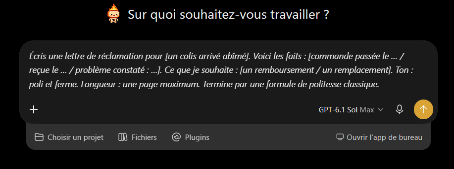bonne demande sur l'IA